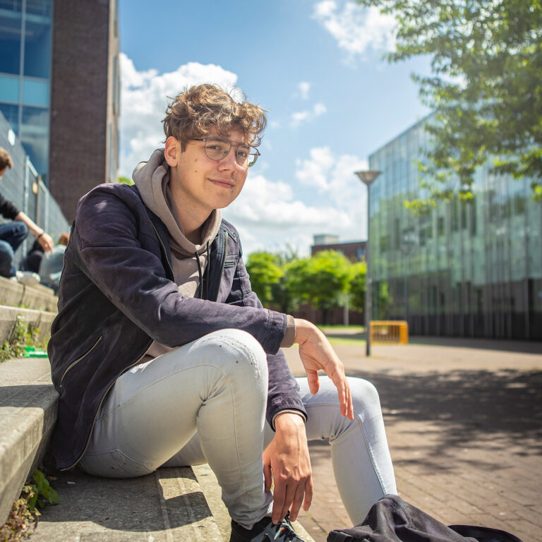 Tycho (student Gamedeveloper) vertelt over zijn opleiding.
