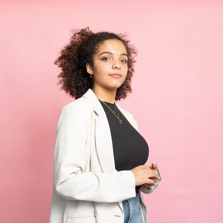 Louise Babel studeert Mediamanagement en Marketing
