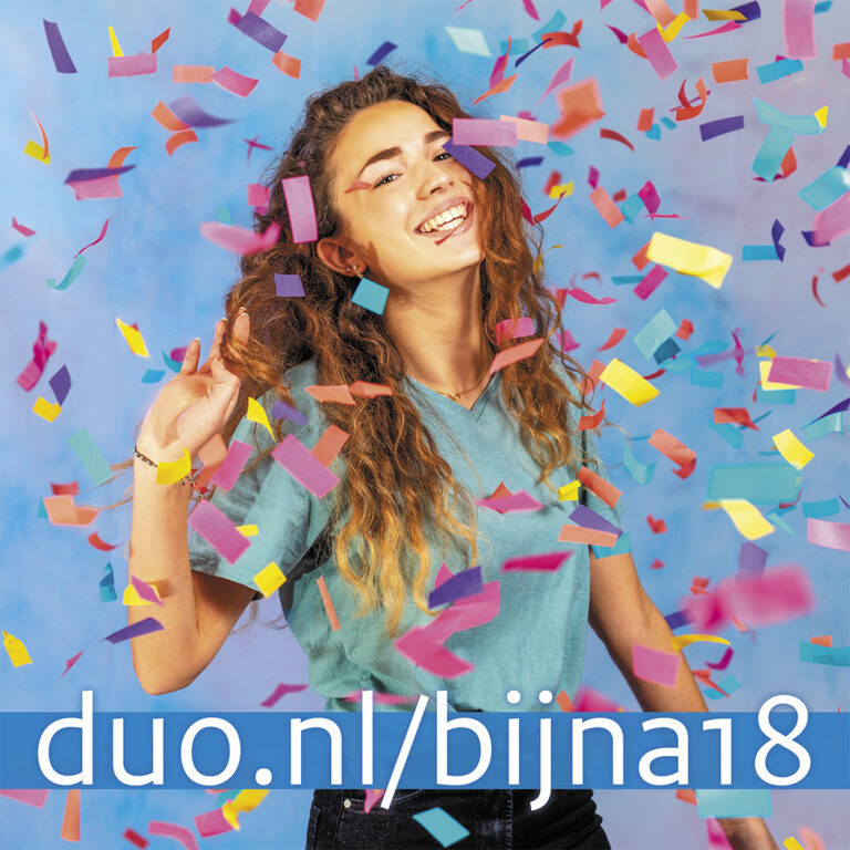 Bijna 18? En volg je een voltijd MBO-opleiding? Dan heb je recht op studiefinanciering!