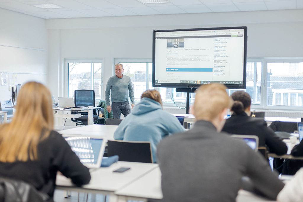 Les geven aan een klas