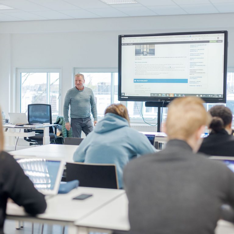 Les geven aan een klas