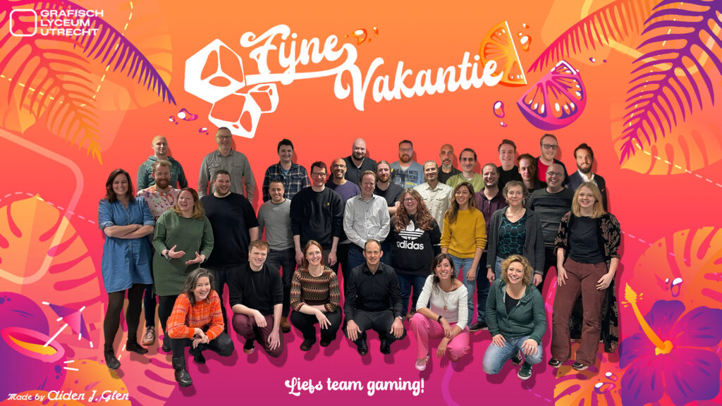 Teamfoto Game Artist en Game Developer