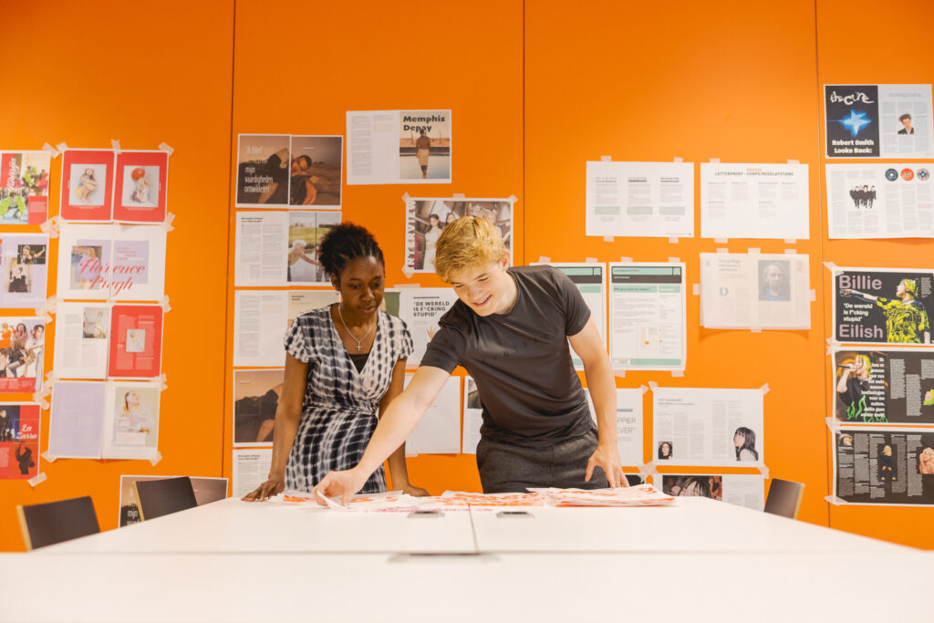 Studenten gaan aan de slag met hun nieuwe project