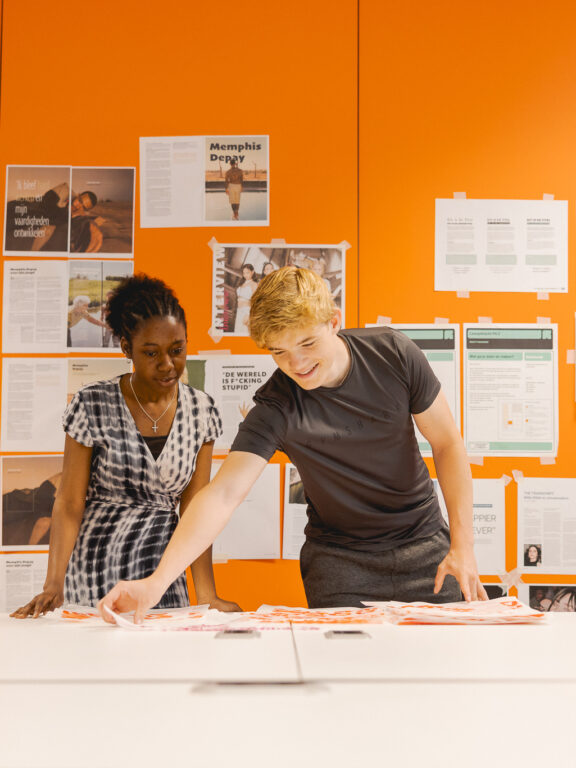 Studenten gaan aan de slag met hun nieuwe project