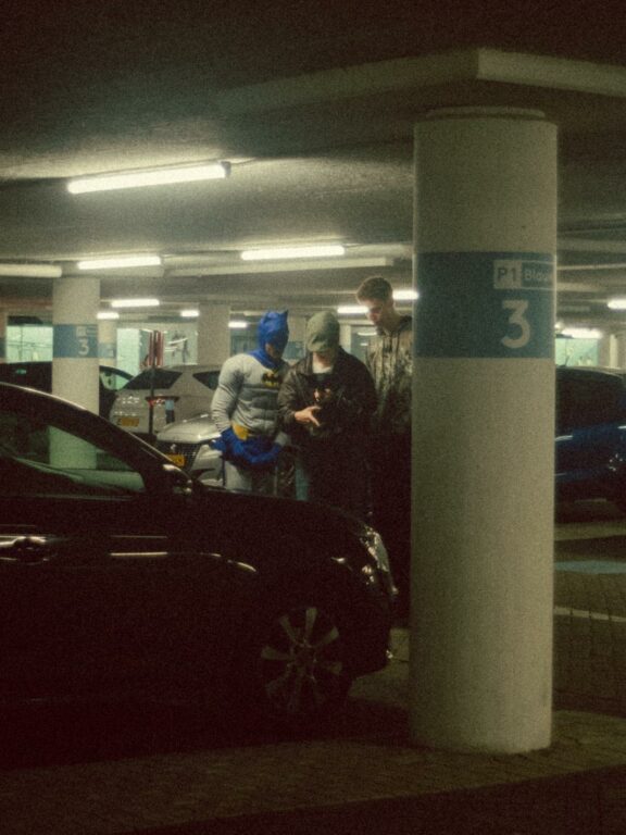 Foto gemaakt tijdens het filmen van de korte film Vengeance.