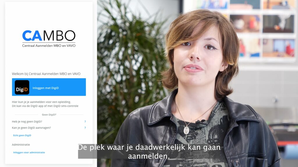 Aanmelden in één minuut