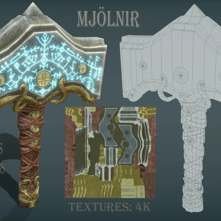 Creative Motion Production - Game Art - Prop production