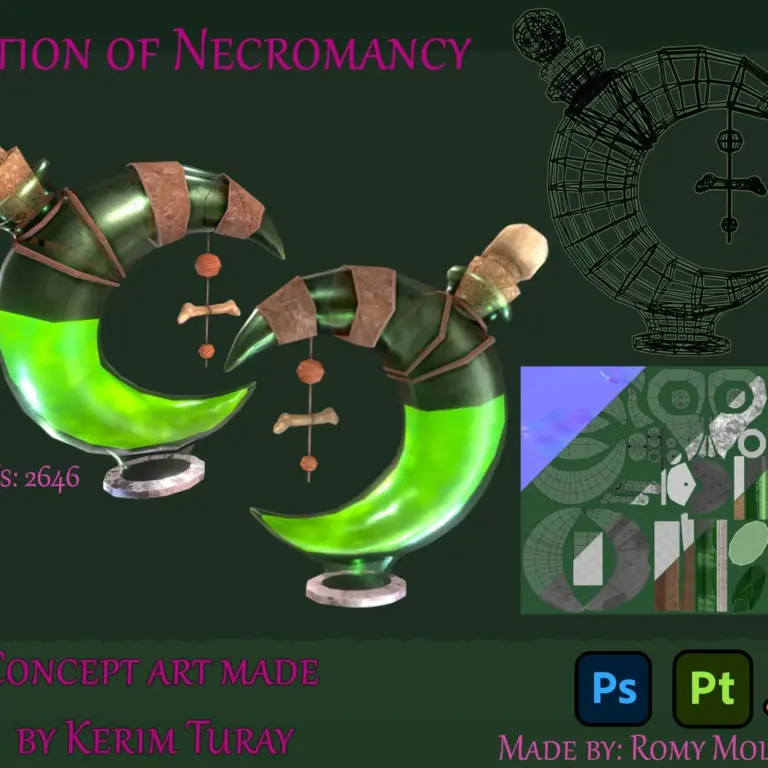 Creative Motion Production - Game Art - Prop production