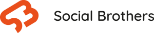 Het logo van Social Brothers