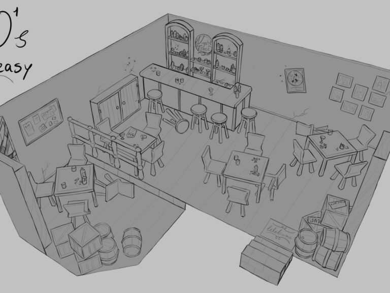 Game Art & Visual Effects Environmental Storytelling