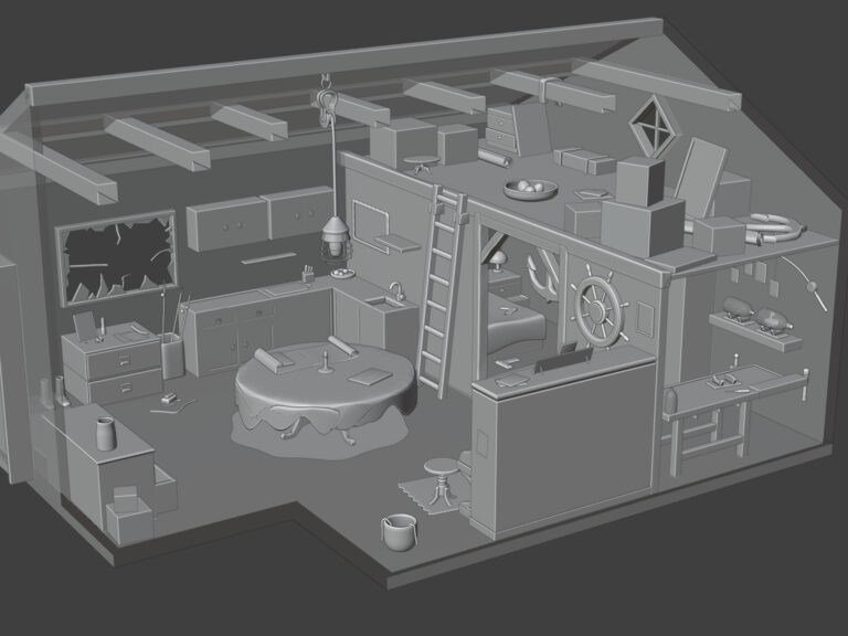 Game Art & Visual Effects Environmental Storytelling